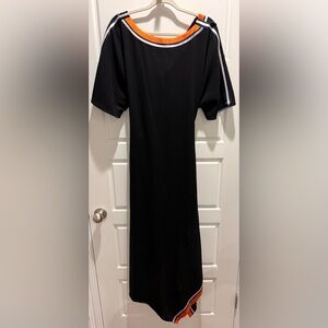 Diane Von Furstenberg Black Maxi Dress